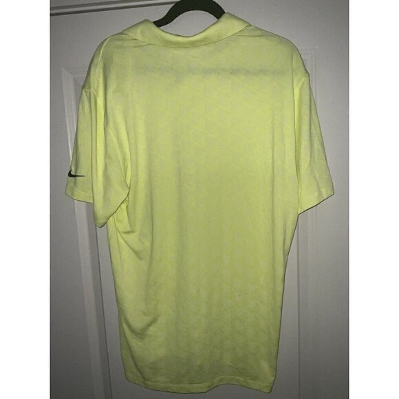 Nike Dri-FIT Vapor Golf Polo Shirt Light Lemon Twist DA2974-736 Men's Size M - Picture 5 of 8